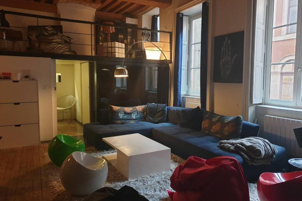 Apartamento Esprit Loft Design Hyper Centre Lyon 1Er Exterior foto