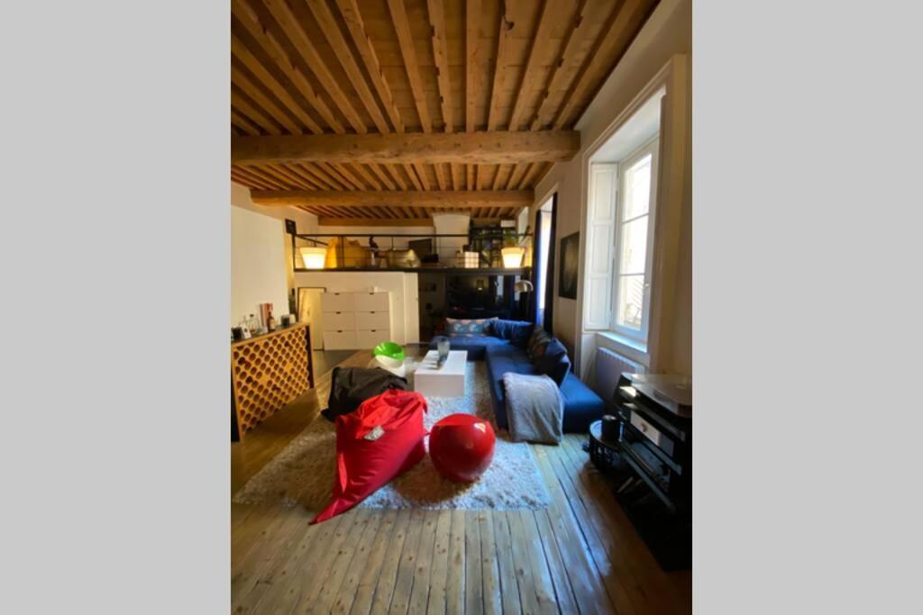 Apartamento Esprit Loft Design Hyper Centre Lyon 1Er Exterior foto
